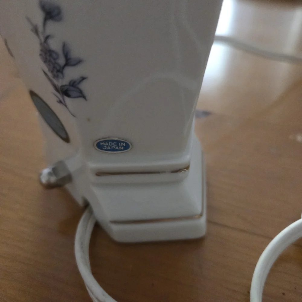 Vintage Porcelain Nightlight From Japan